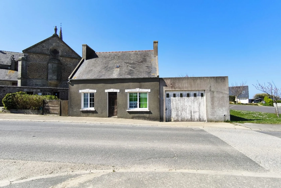 Maison avec hangar à vendre à Plougoulm, Bretagne - 93 m² 