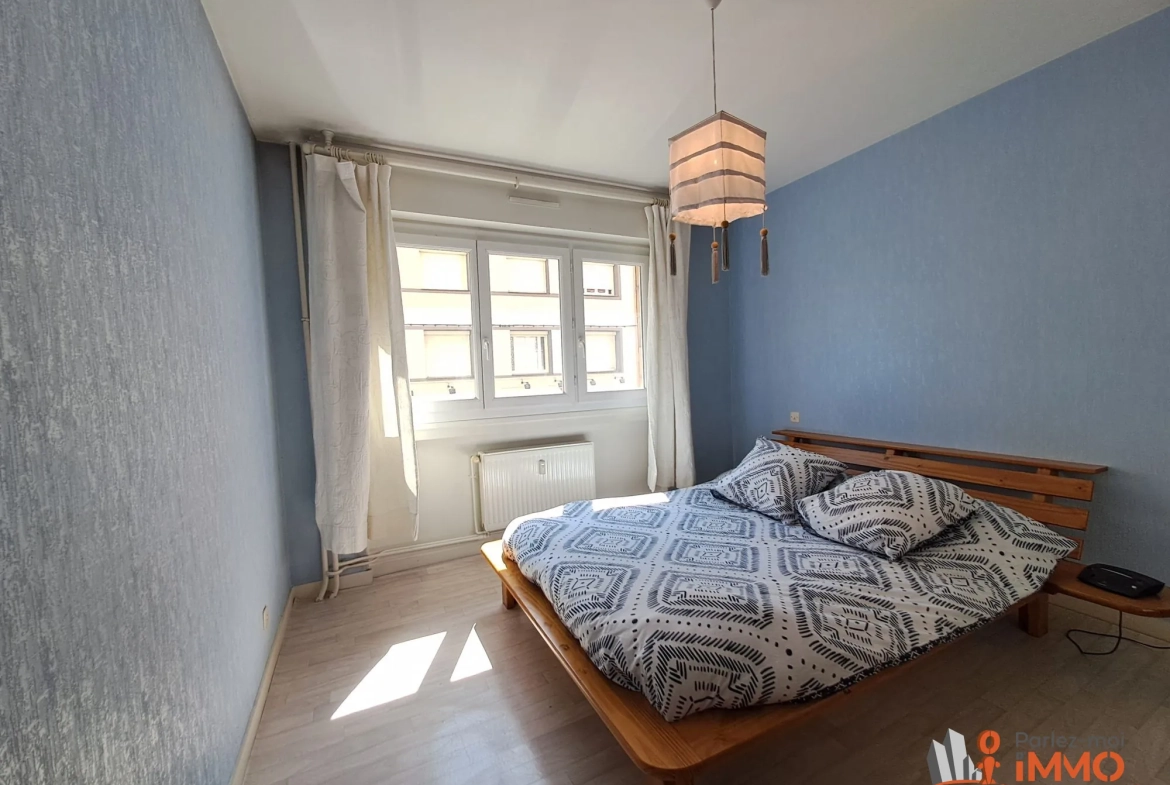 Appartement T2 de 48m² avec cave et ascenseur à Saint-Etienne 