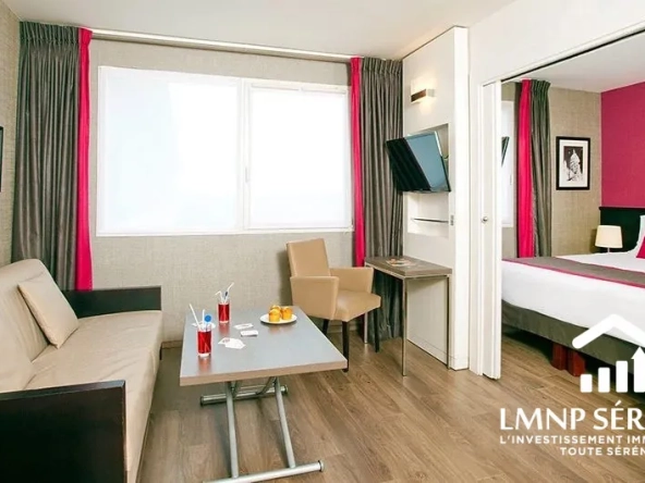 Investissez dans un appartement meublé à Montévrain avec gestion déléguée et rentabilité attractive