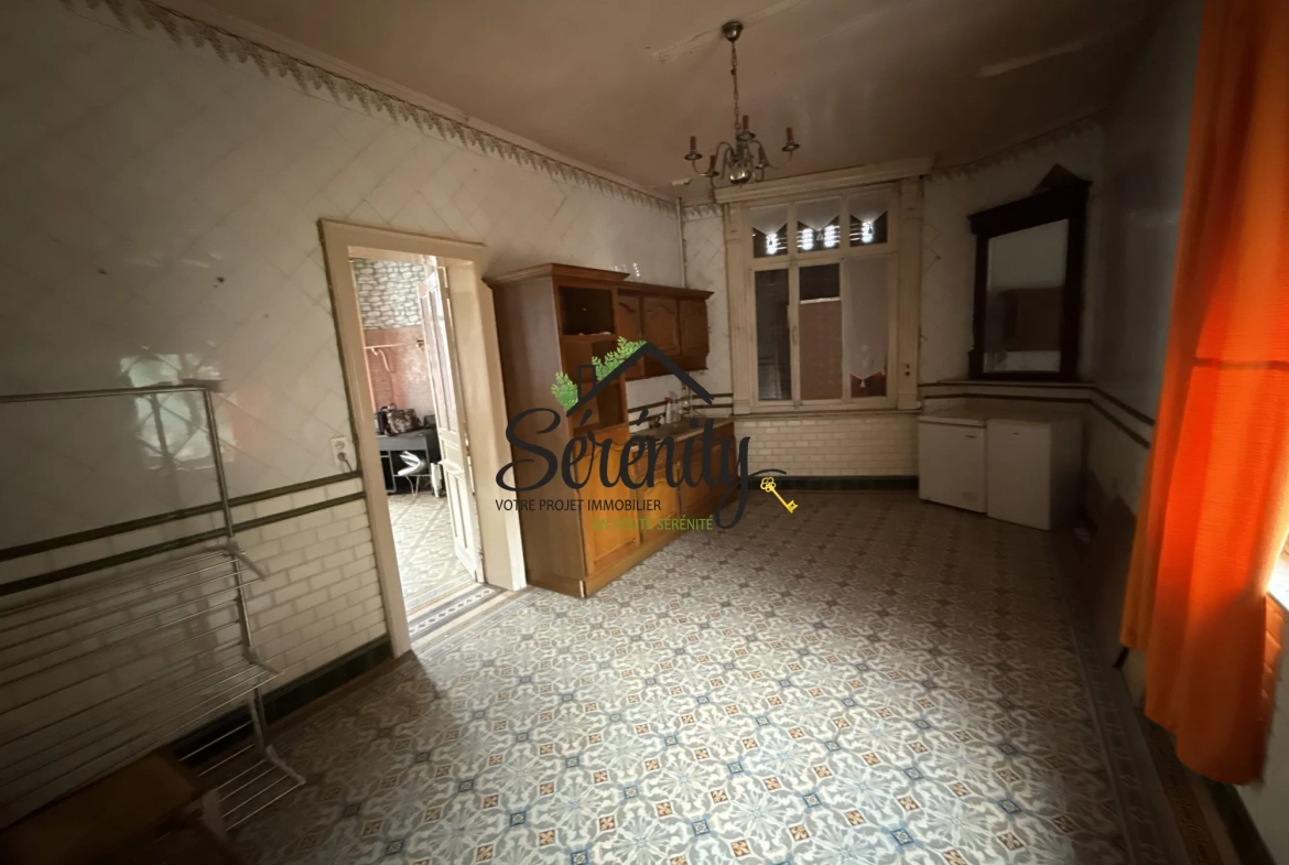 Maison bourgeoise à Caudry de 260 m² à rénover avec potentiel exceptionnel 