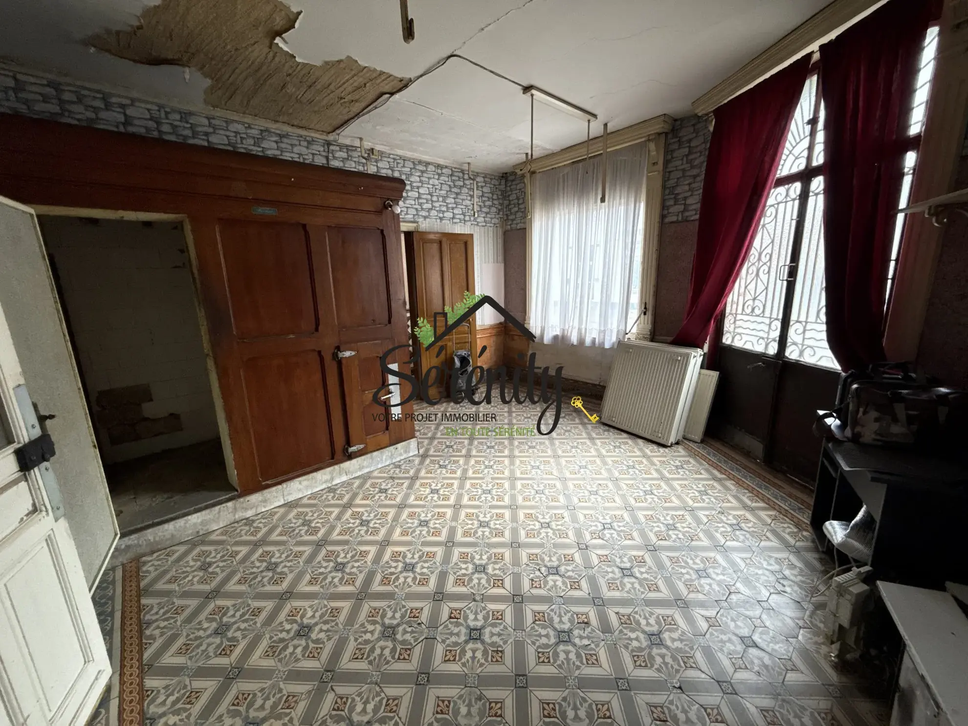 Maison bourgeoise à Caudry de 260 m² à rénover avec potentiel exceptionnel 