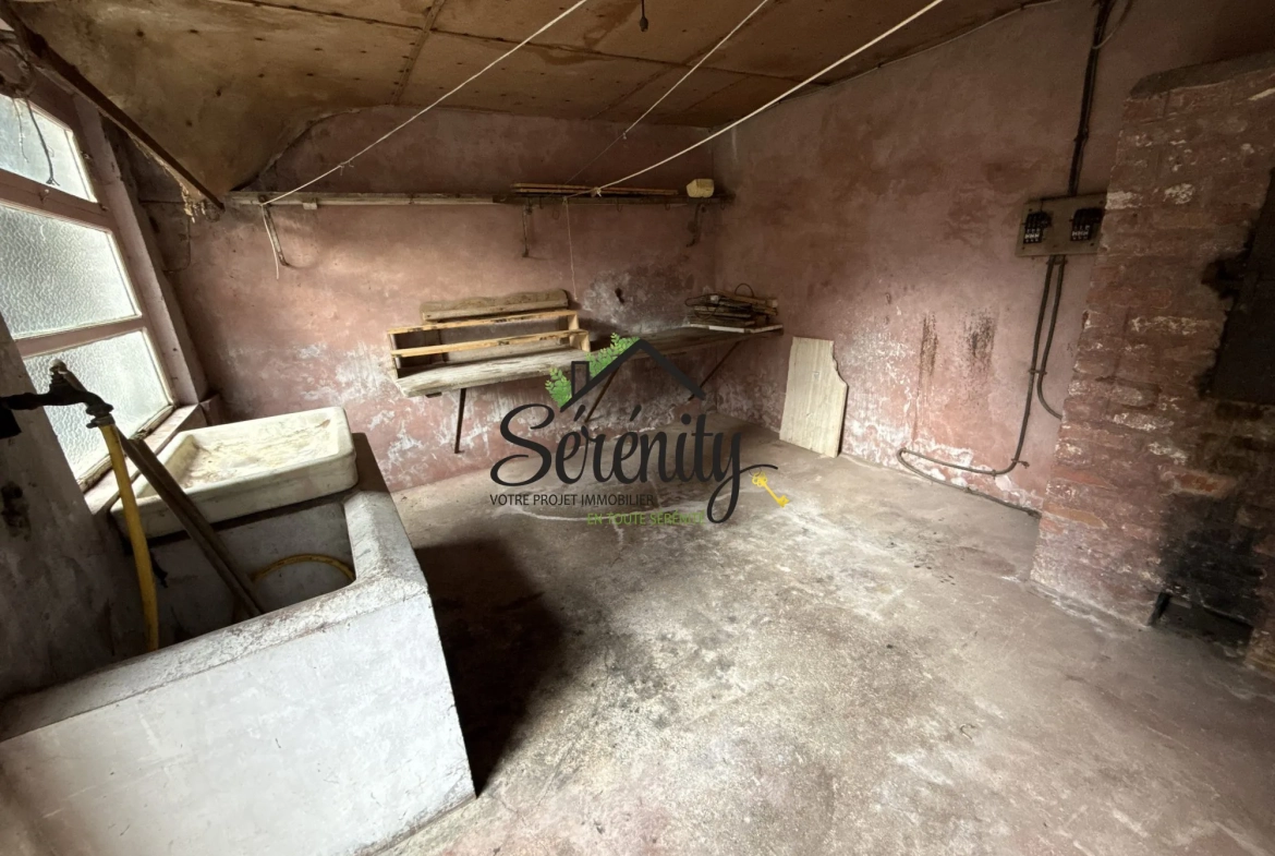 Maison bourgeoise à Caudry de 260 m² à rénover avec potentiel exceptionnel 