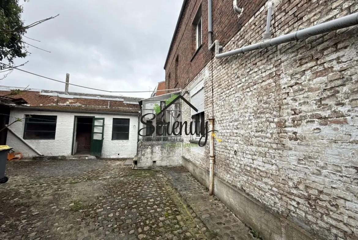Maison bourgeoise à Caudry de 260 m² à rénover avec potentiel exceptionnel 