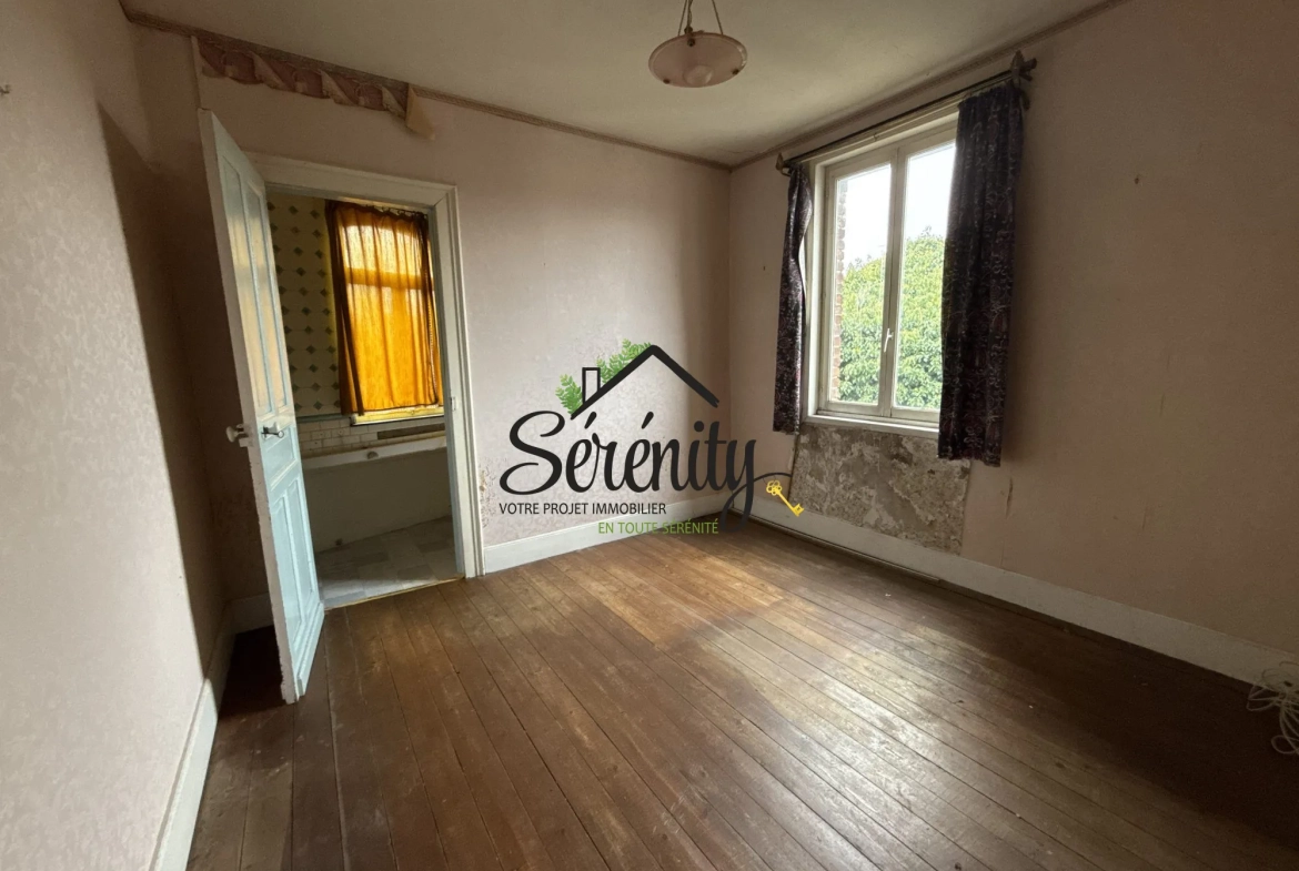 Maison bourgeoise à Caudry de 260 m² à rénover avec potentiel exceptionnel 