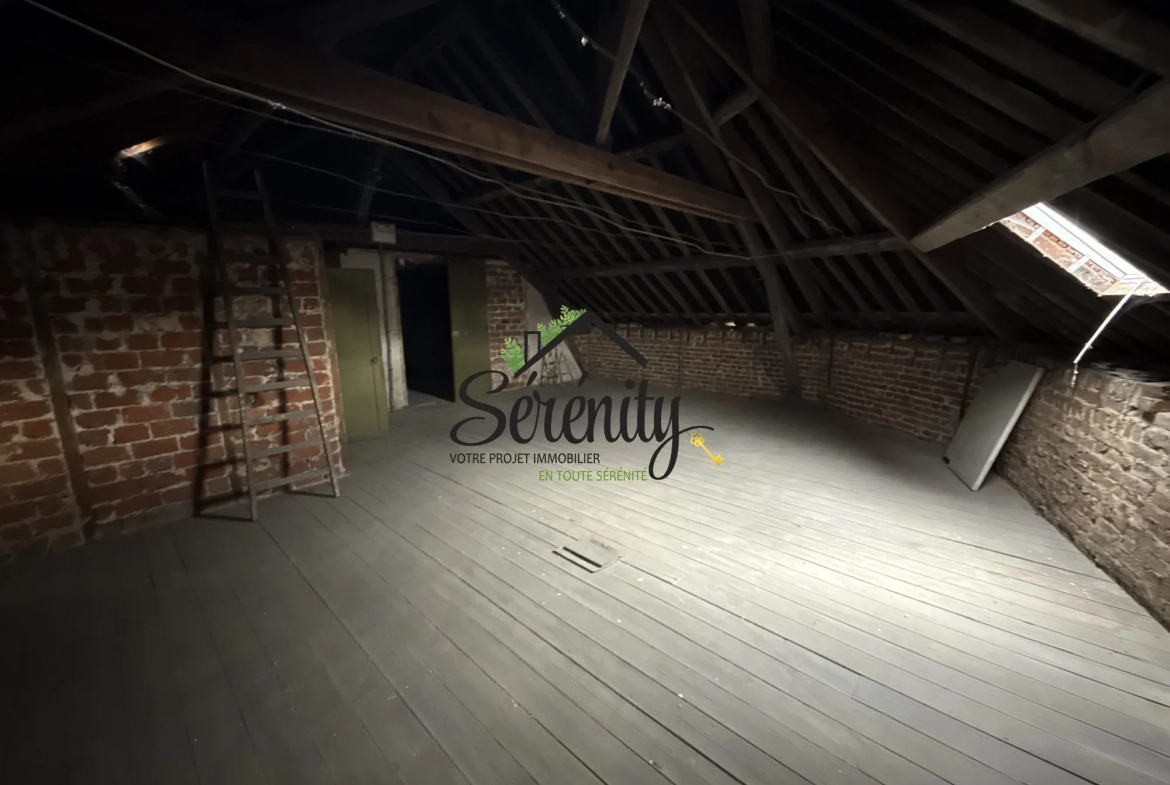 Maison bourgeoise à Caudry de 260 m² à rénover avec potentiel exceptionnel 