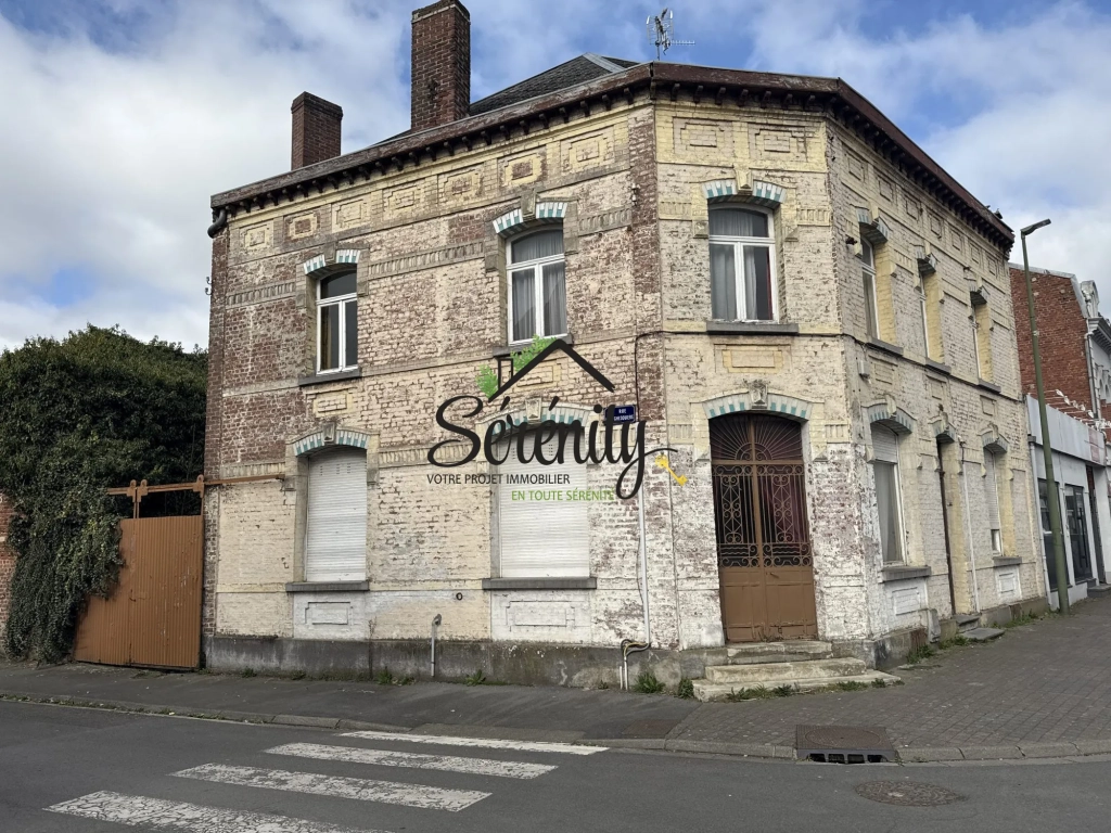 Maison bourgeoise à Caudry de 260 m² à rénover avec potentiel exceptionnel