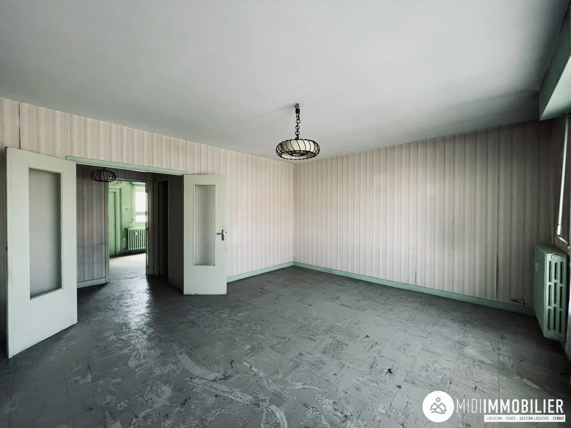 Appartement T3 à vendre à Albi, proche du centre, avec cave et travaux à prévoir 