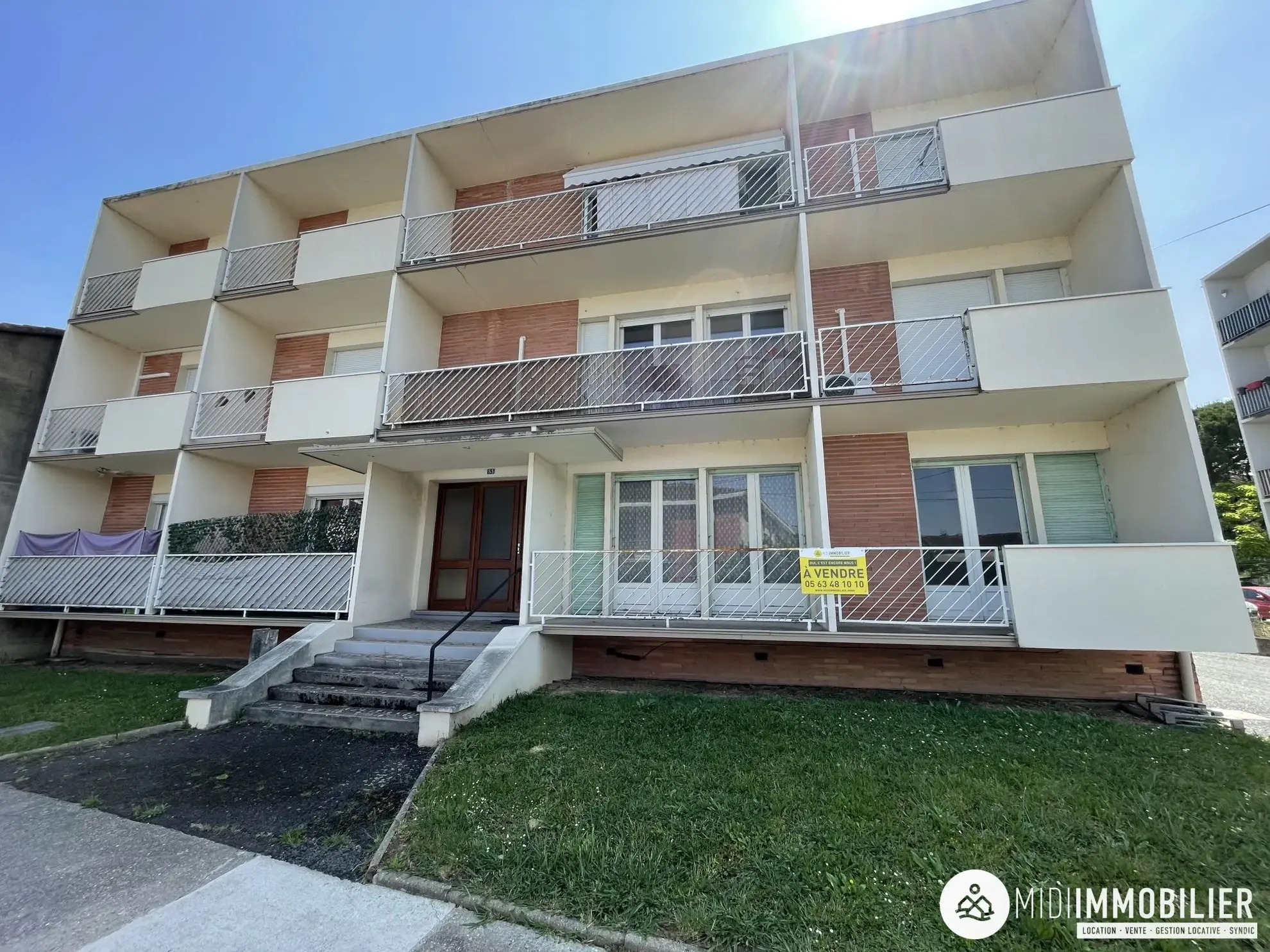 Appartement T3 à vendre à Albi, proche du centre, avec cave et travaux à prévoir 