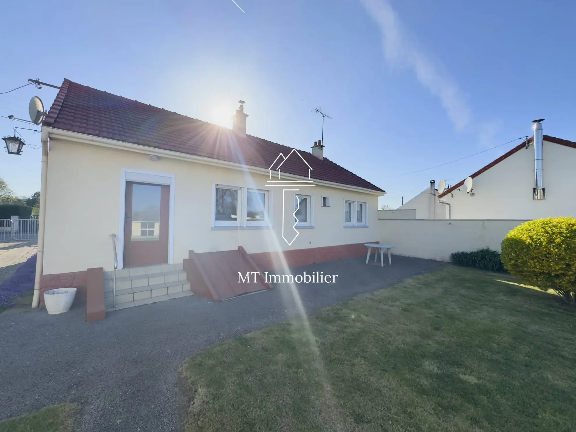 Charmant plain-pied à vendre à Beaurainville avec jardin et dépendances 