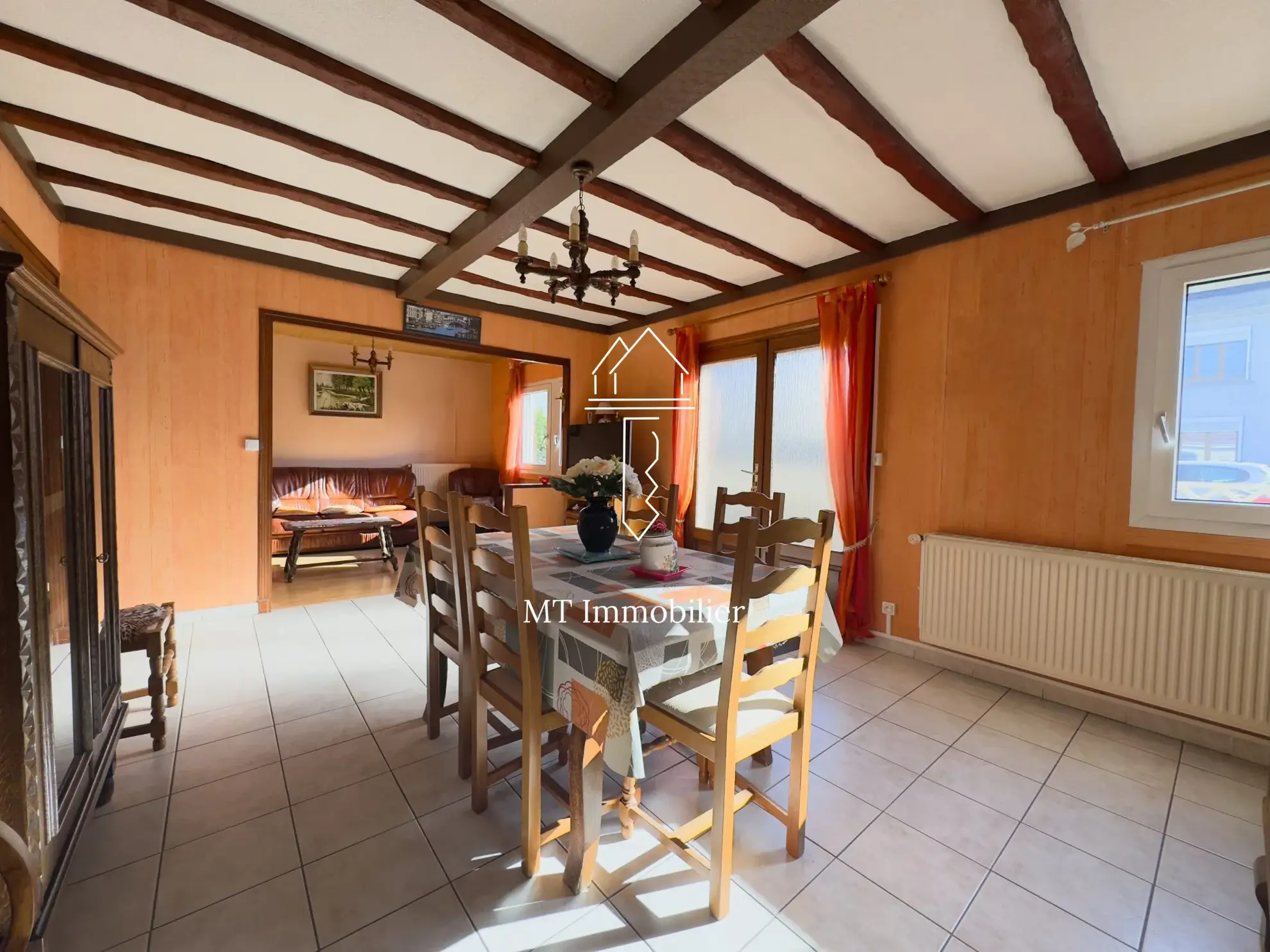 Charmant plain-pied à vendre à Beaurainville avec jardin et dépendances 