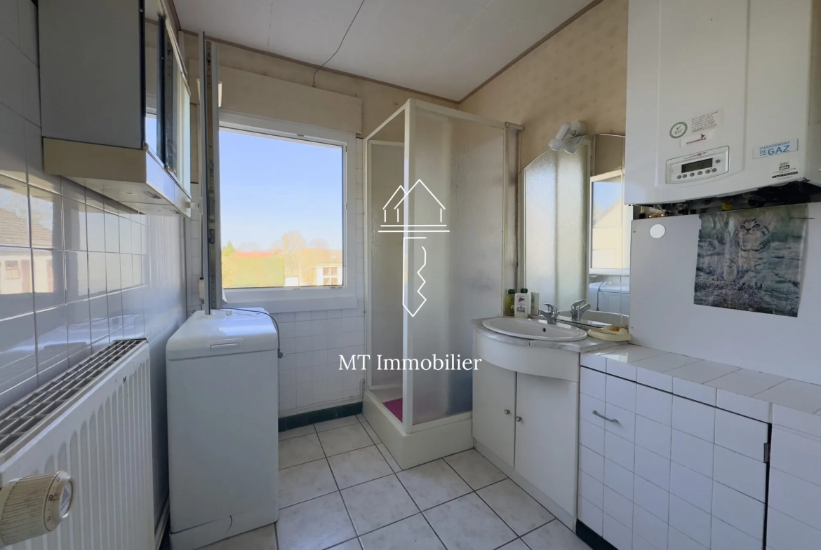 Charmant plain-pied à vendre à Beaurainville avec jardin et dépendances 