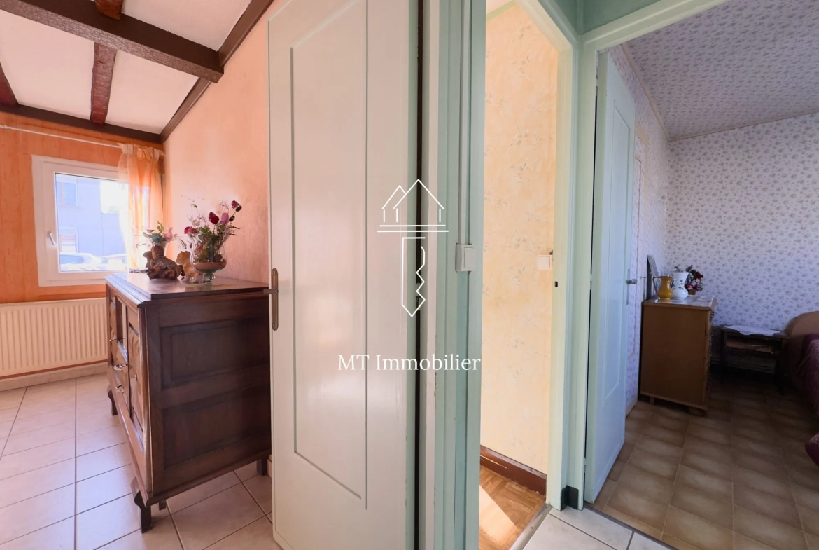Charmant plain-pied à vendre à Beaurainville avec jardin et dépendances 