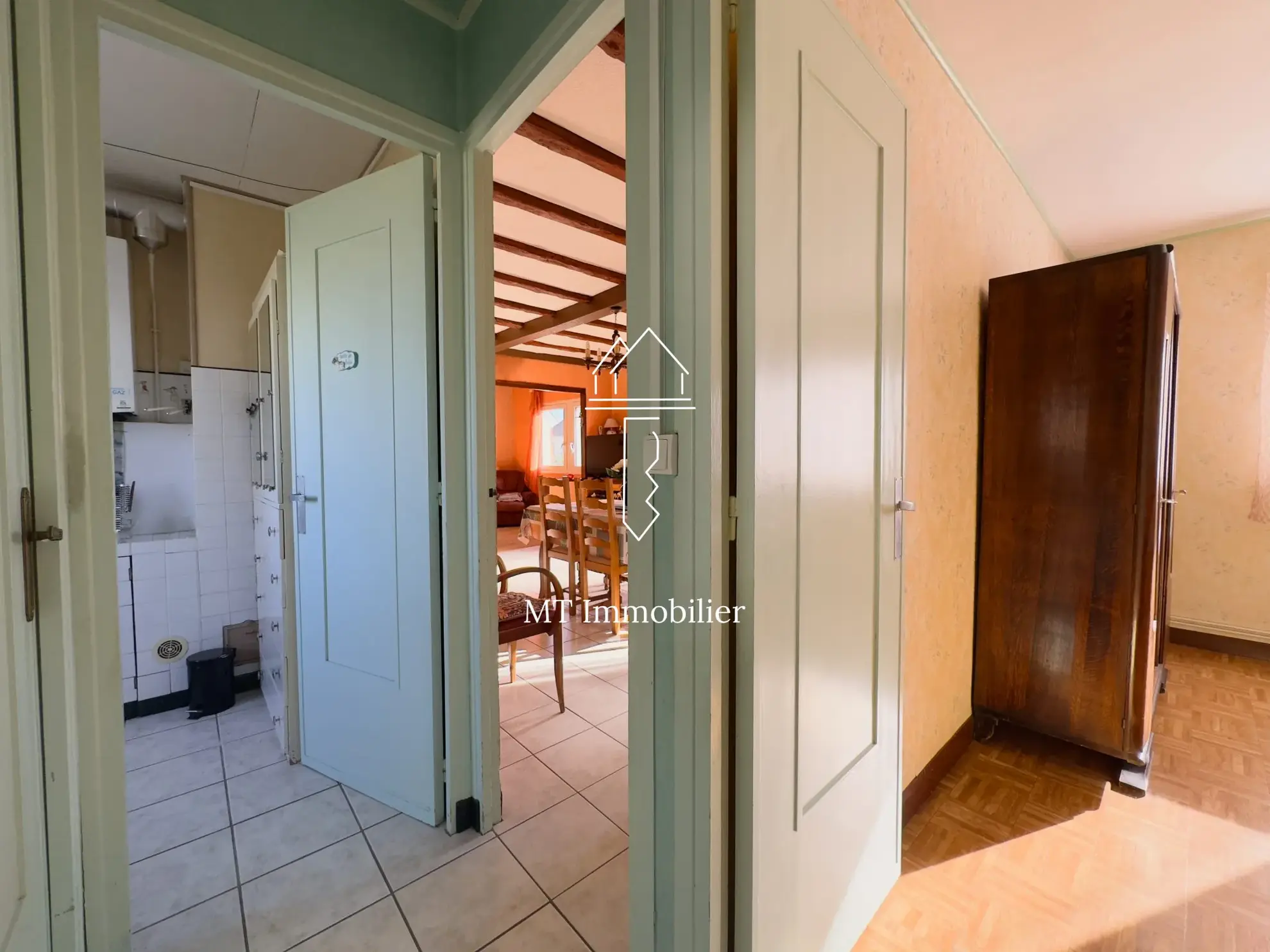 Charmant plain-pied à vendre à Beaurainville avec jardin et dépendances 