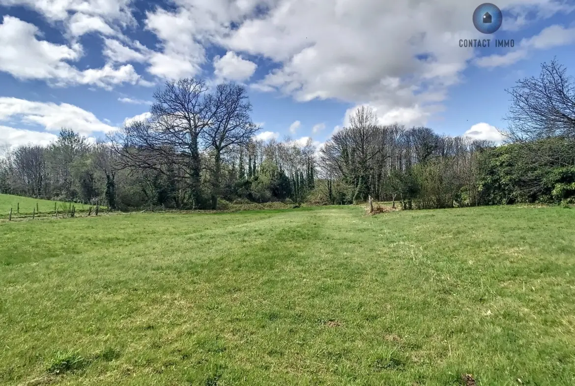 Terrain constructible à Sadroc de 1 900 m² avec certificat d'urbanisme 
