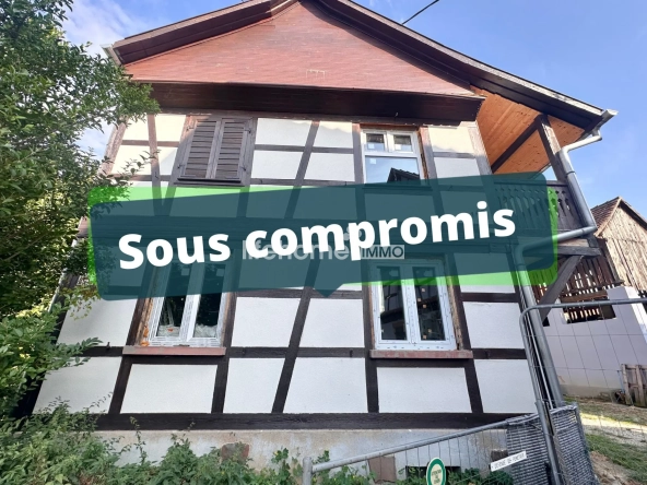 Maison 110m² à rénover avec dépendances près d'Obernai et Barr