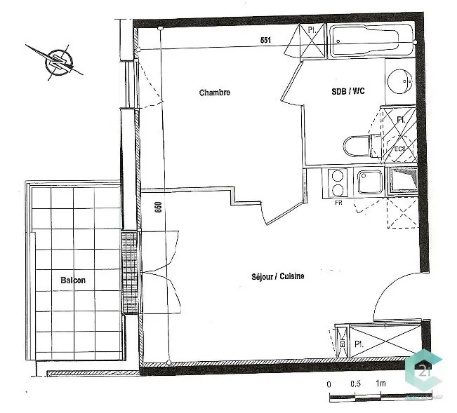 Appartement T2 à Toulouse proche parc de la Maourine - Investissement idéal 