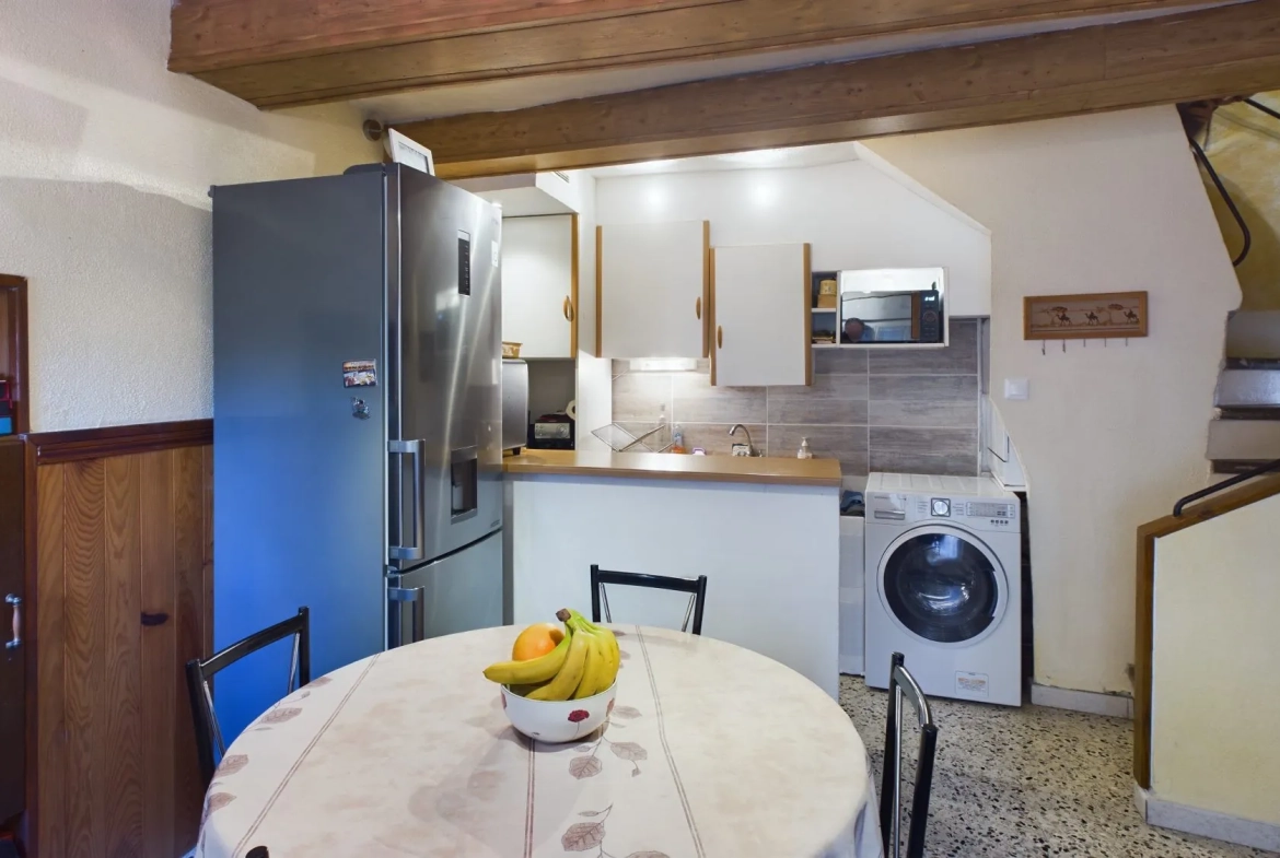 Charmante maison de village à Saint-Marcel-sur-Aude – 1 chambre, secteur calme, proximité Narbonne 