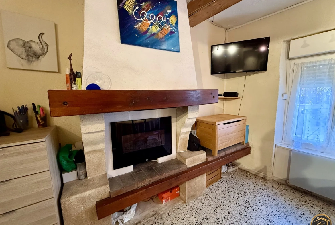 Charmante maison de village à Saint-Marcel-sur-Aude – 1 chambre, secteur calme, proximité Narbonne 