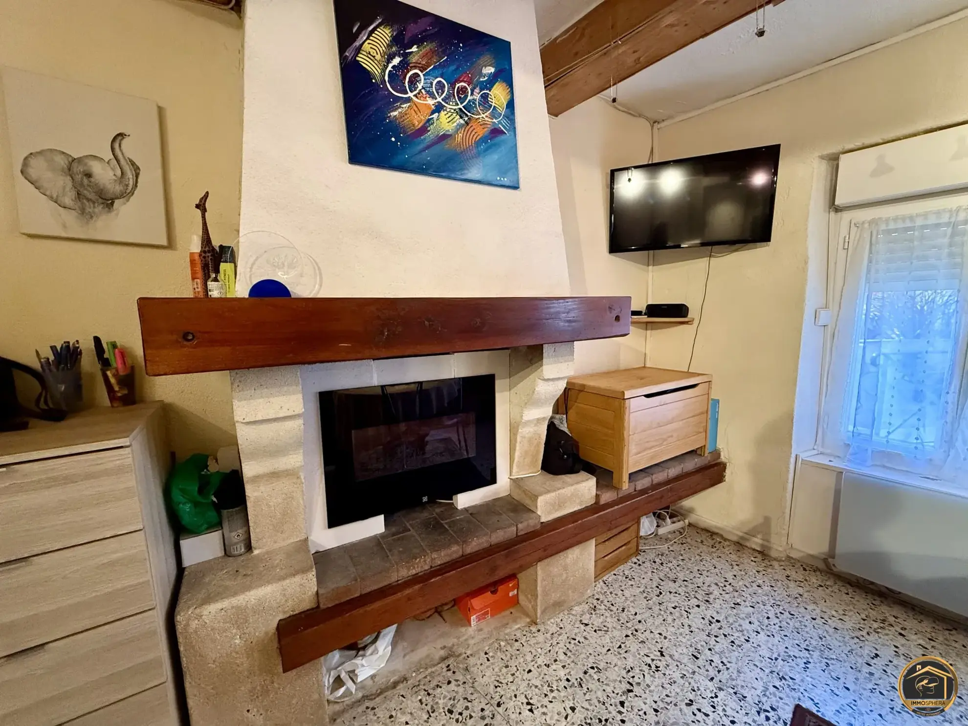 Charmante maison de village à Saint-Marcel-sur-Aude – 1 chambre, secteur calme, proximité Narbonne 