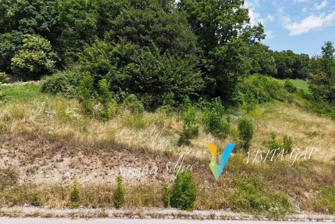 Terrain à bâtir de 512 m² à Gap, vue panoramique, secteur Charance 