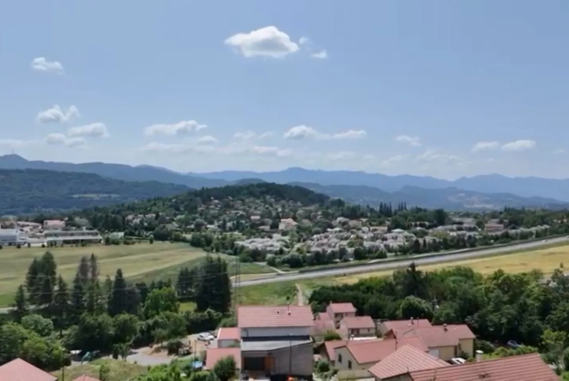 Terrain à bâtir de 512 m² à Gap, vue panoramique, secteur Charance 