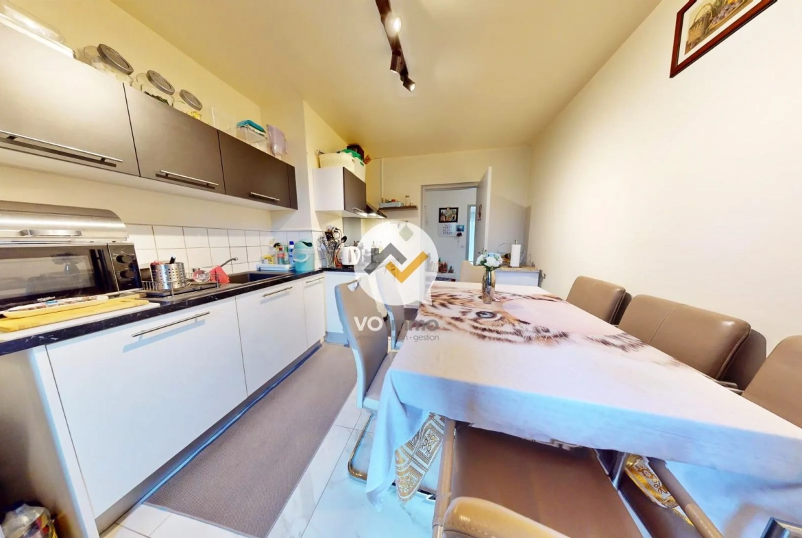 Appartement T3 à Mulhouse - Idéalement situé, vue agréable, proche des commodités 