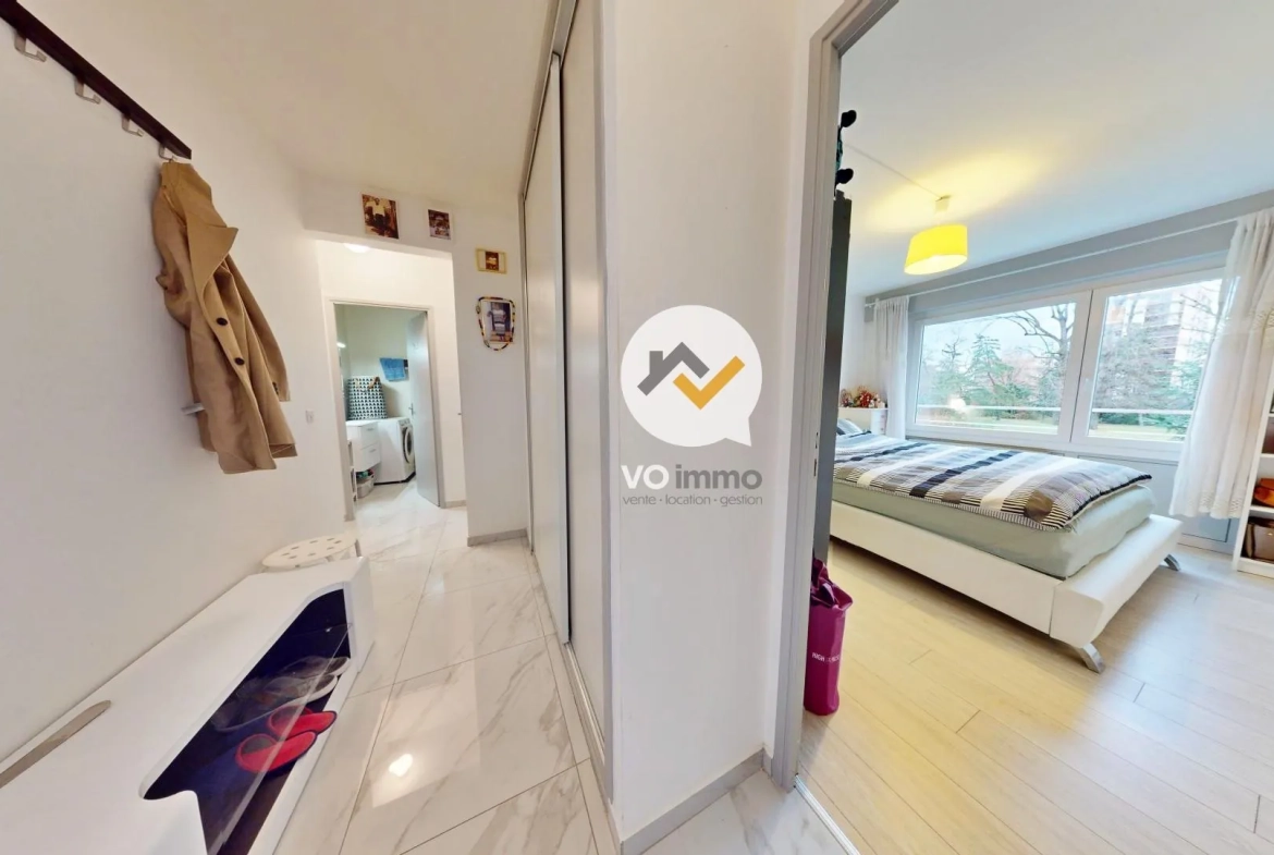 Appartement T3 à Mulhouse - Idéalement situé, vue agréable, proche des commodités 