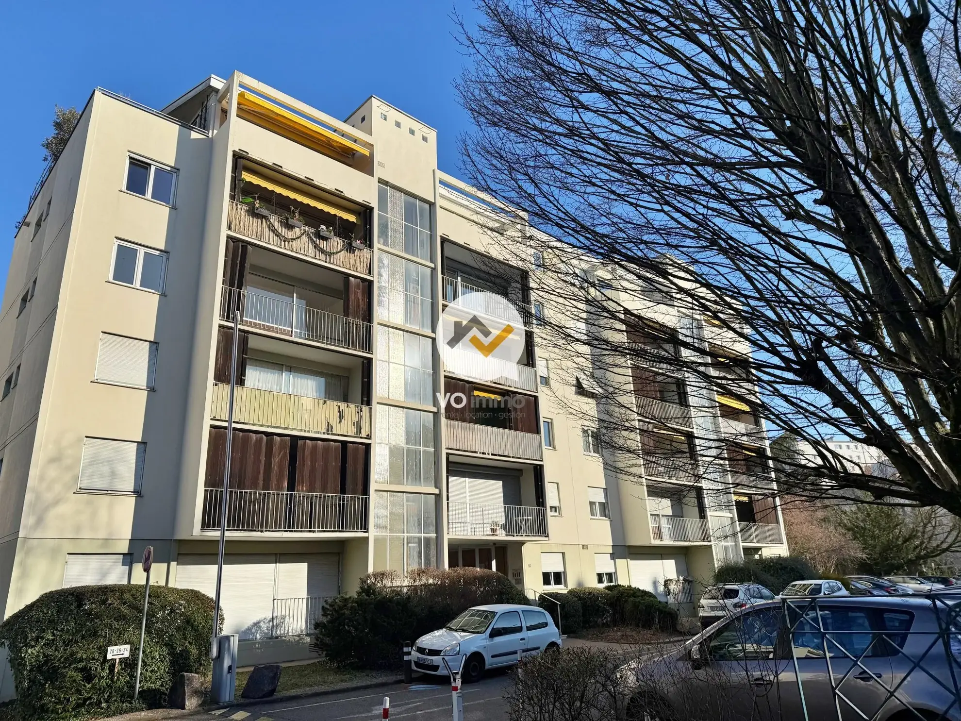 Appartement T3 à Mulhouse - Idéalement situé, vue agréable, proche des commodités 