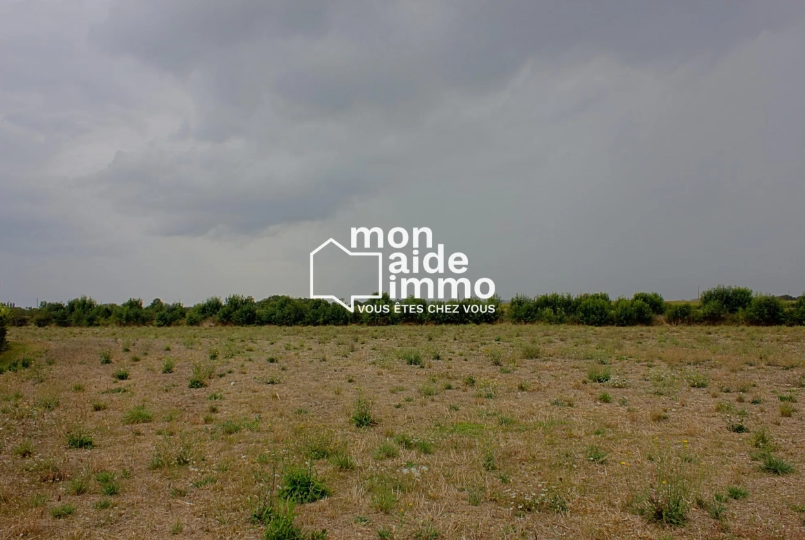 Terrain constructible de 8 500 m² à vendre en Vendée, idéal projet de lotissement 