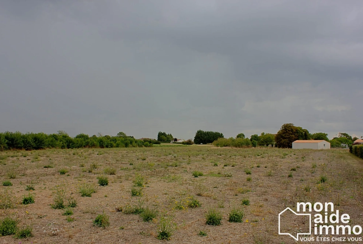 Terrain constructible de 8 500 m² à vendre en Vendée, idéal projet de lotissement 