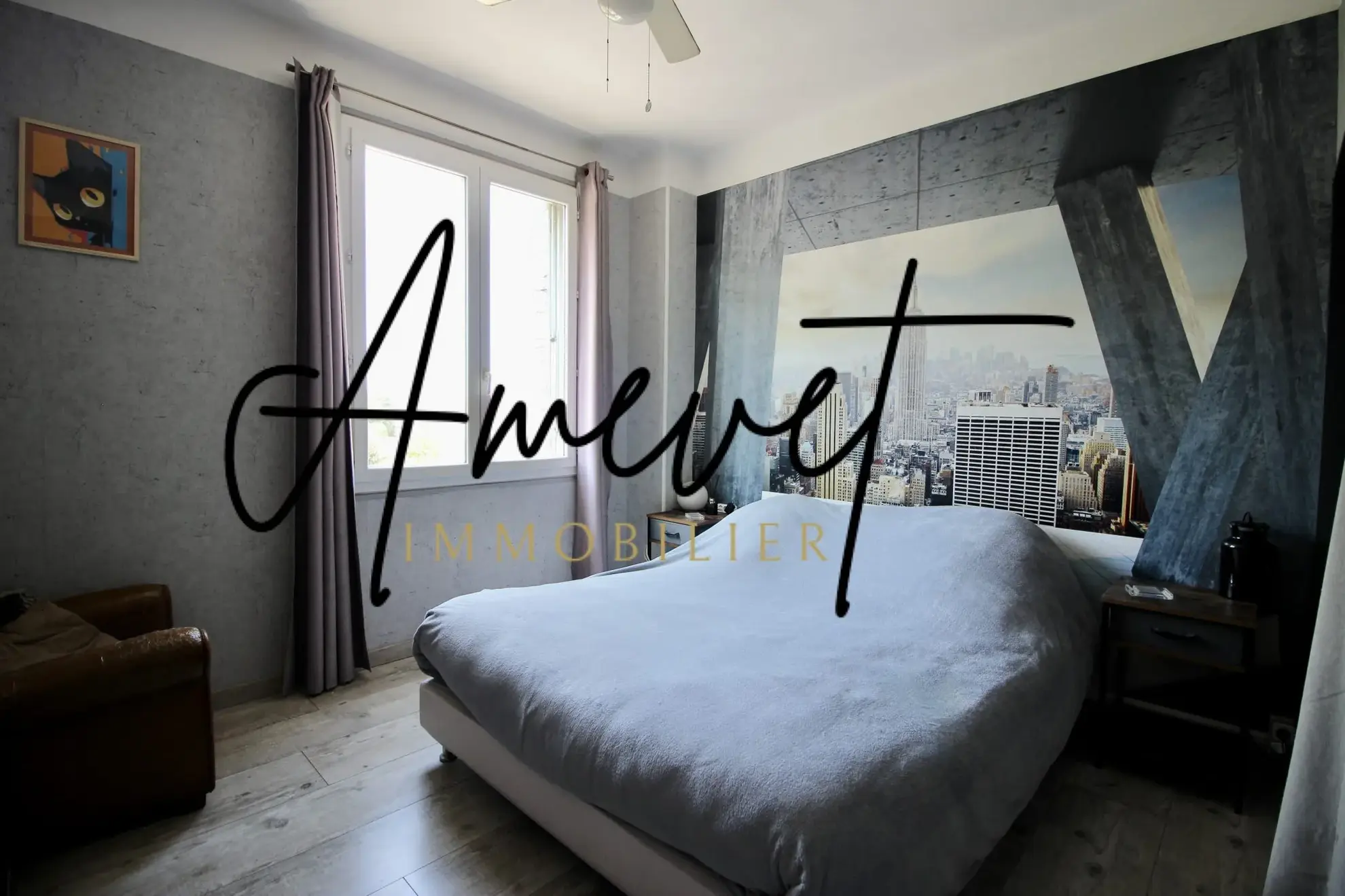 Appartement T2 avec terrasse et balcon à vendre à Avignon, lumineux et calme 