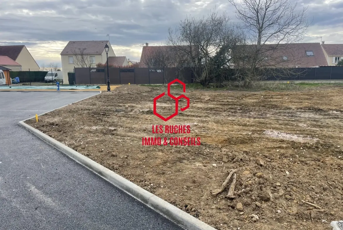 Terrain constructible de 479 m² à Éragny-sur-Epte – Construction et vie pratique assurées 