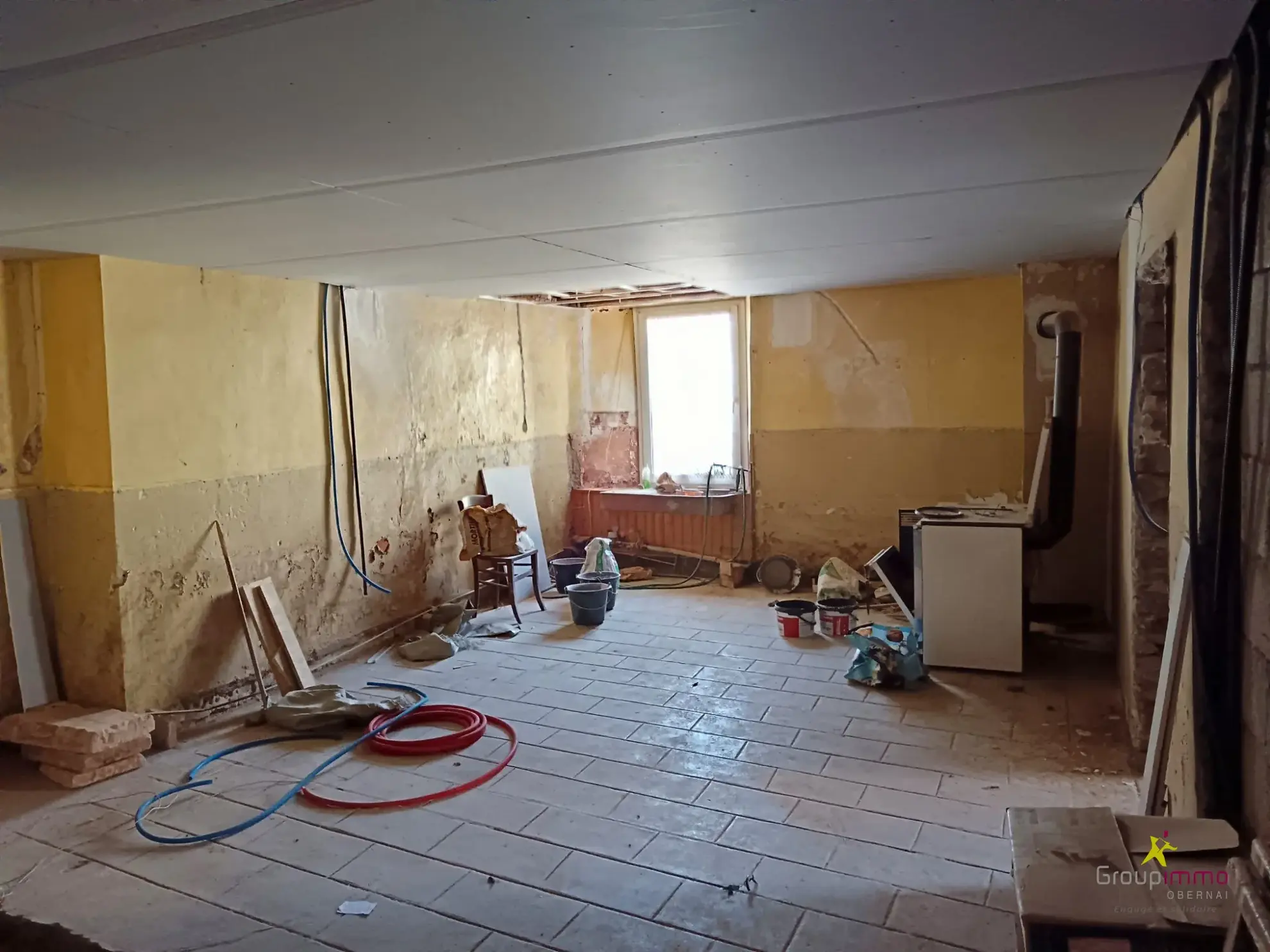 Maison à rénover de 137 m² avec garage à Saales 