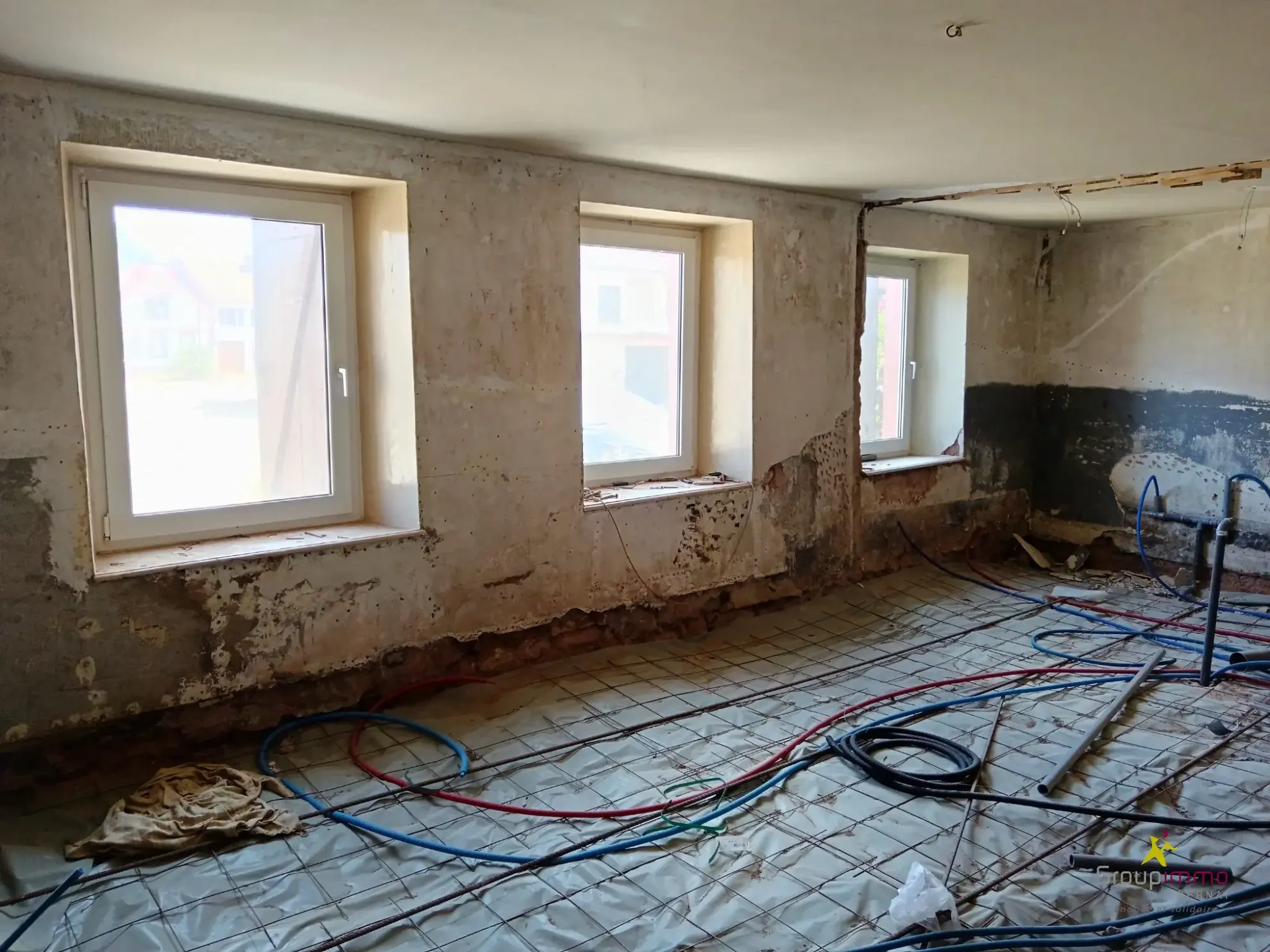 Maison à rénover de 137 m² avec garage à Saales 