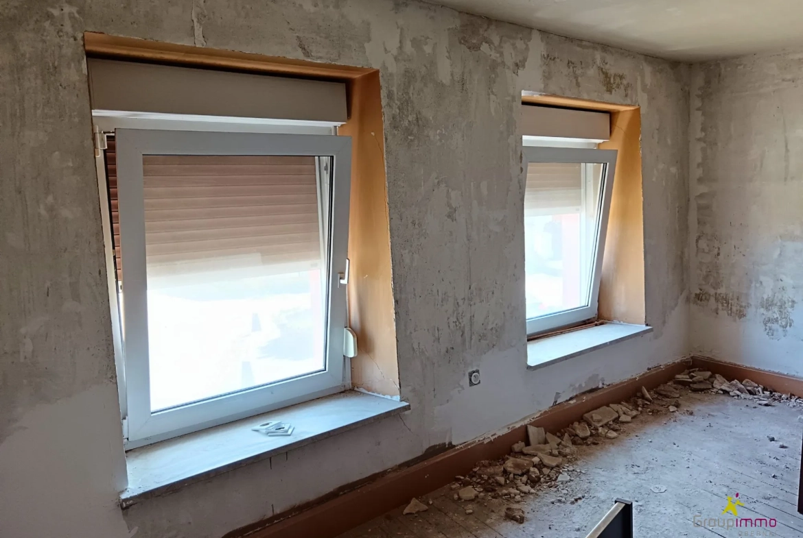 Maison à rénover de 137 m² avec garage à Saales 