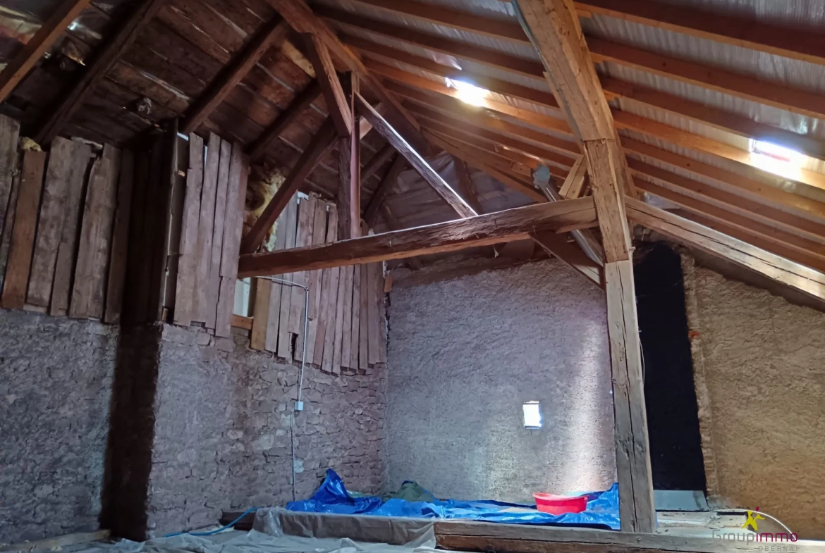 Maison à rénover de 137 m² avec garage à Saales 