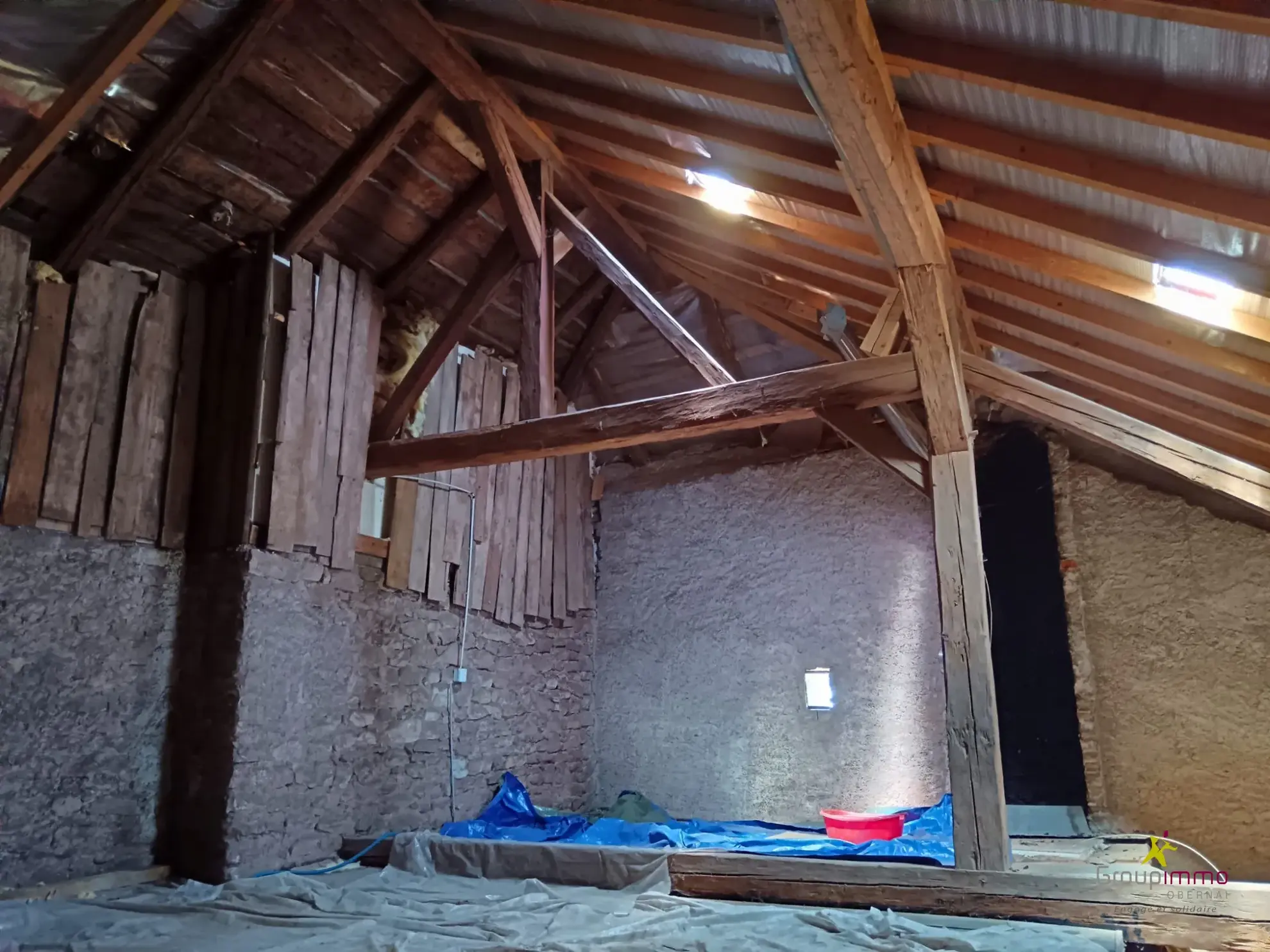 Maison à rénover de 137 m² avec garage à Saales 