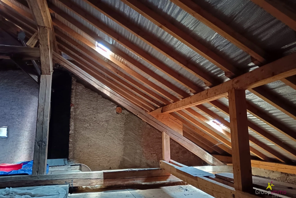 Maison à rénover de 137 m² avec garage à Saales 