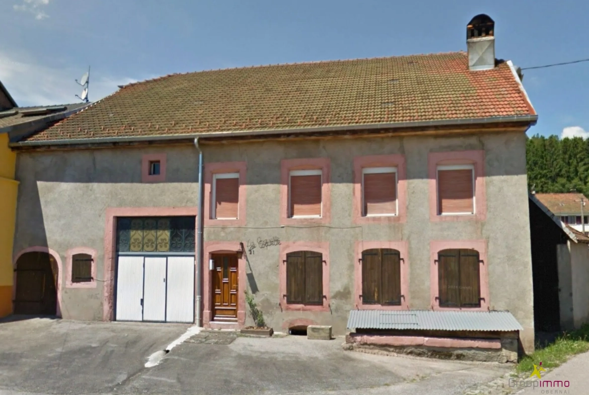 Maison à rénover de 137 m² avec garage à Saales 