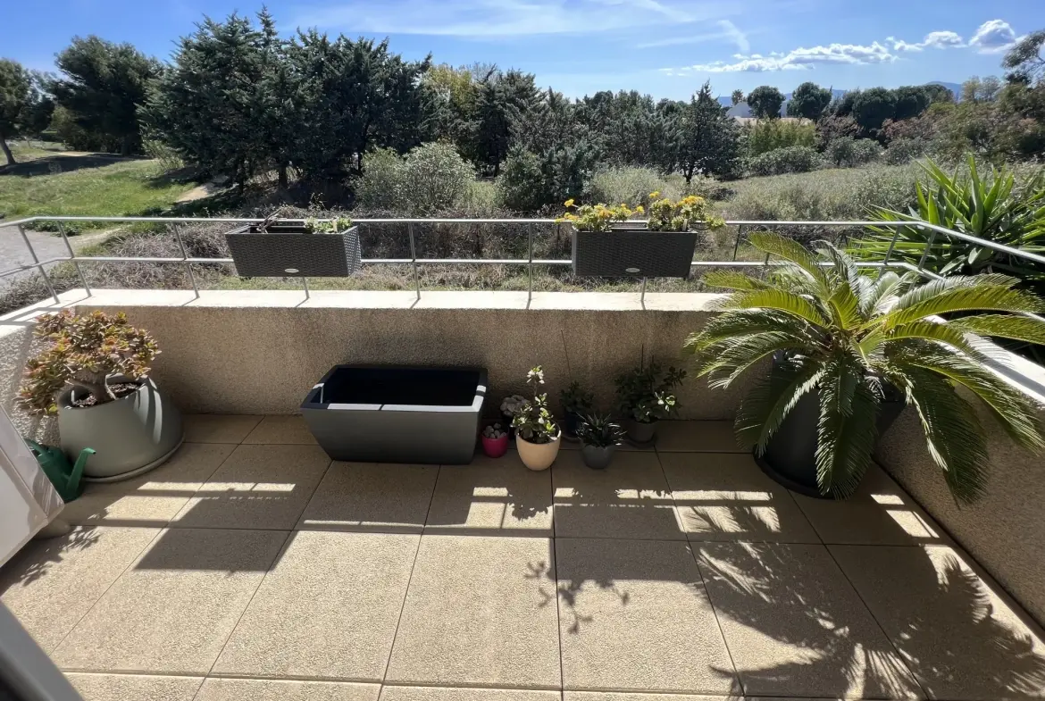 Appartement T2 meublé de 45 m² avec terrasse et parking à Perpignan 