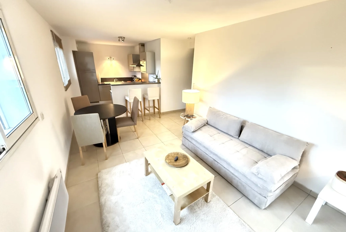 Appartement T2 meublé de 45 m² avec terrasse et parking à Perpignan 