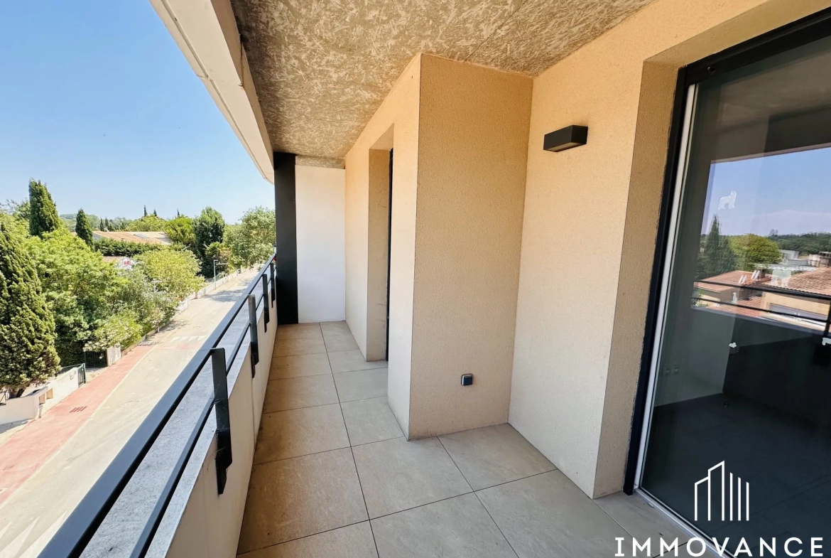 Appartement T2 avec Terrasse à Lattes - Confort et Luminosité 