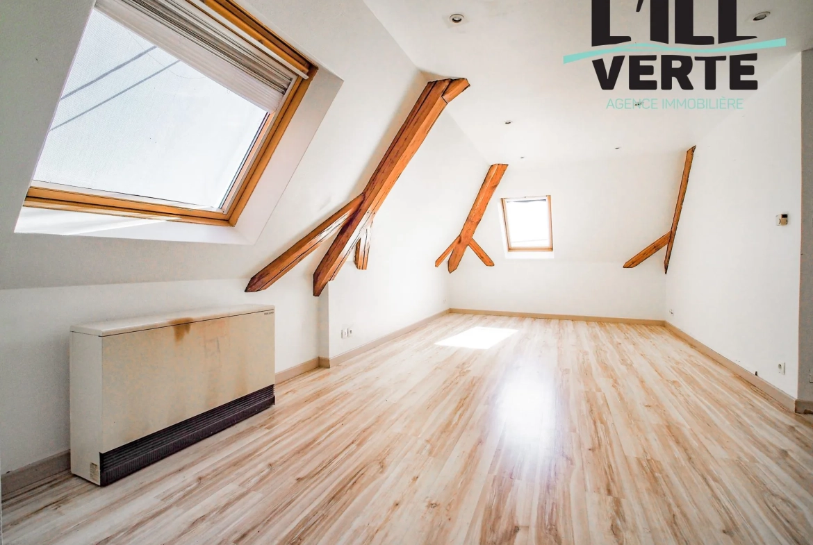 Appartement à vendre à Vendenheim - 3 pièces lumineux avec surcombles 