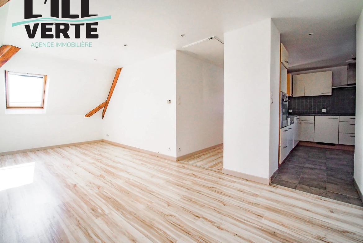 Appartement à vendre à Vendenheim - 3 pièces lumineux avec surcombles 
