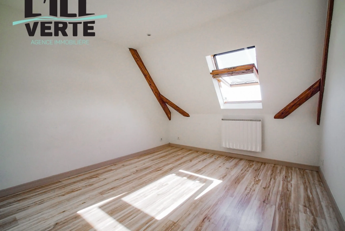 Appartement à vendre à Vendenheim - 3 pièces lumineux avec surcombles 
