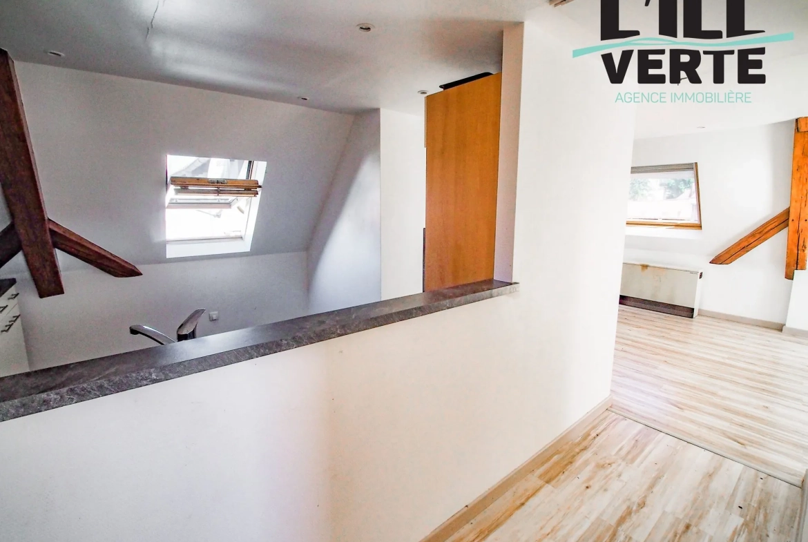 Appartement à vendre à Vendenheim - 3 pièces lumineux avec surcombles 