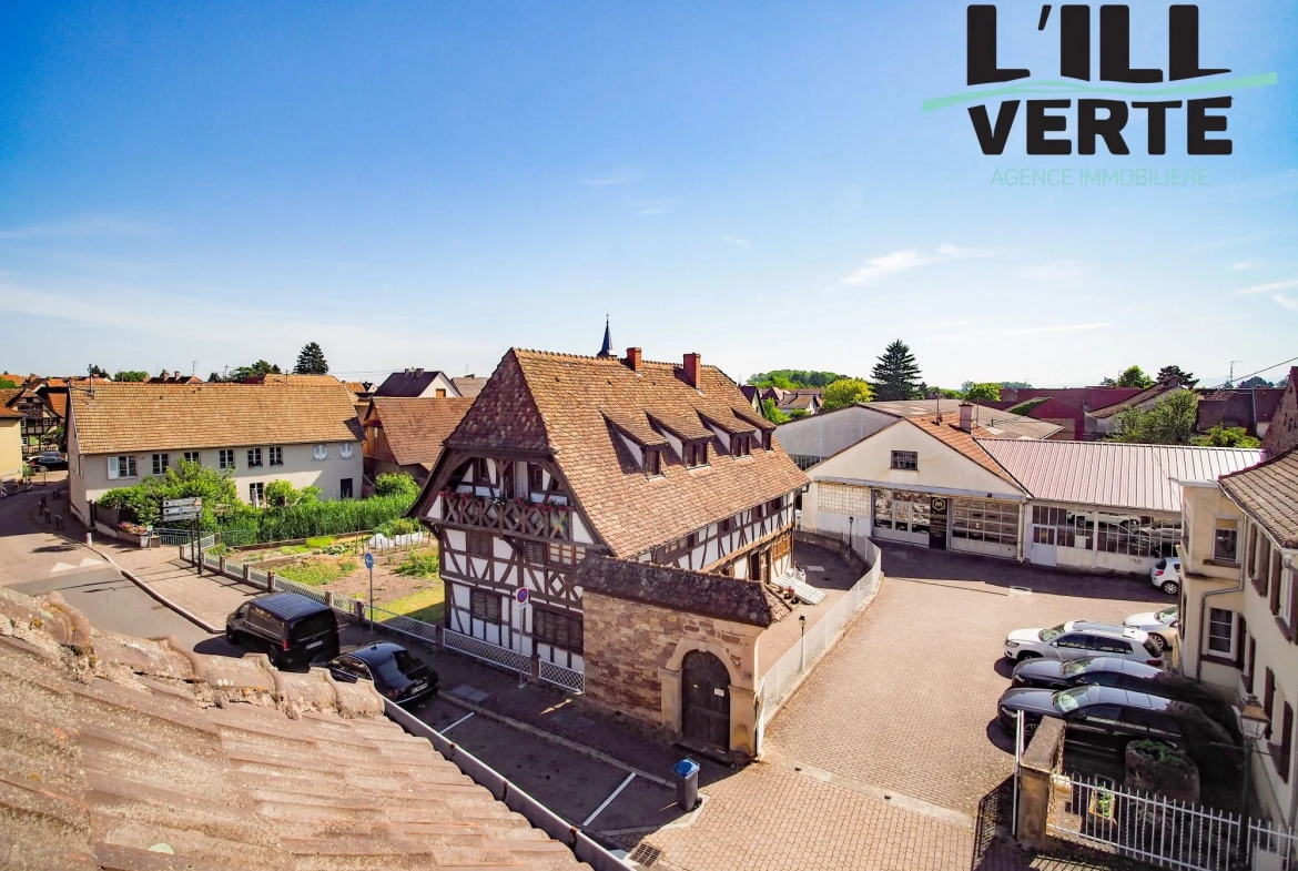 Appartement à vendre à Vendenheim - 3 pièces lumineux avec surcombles 