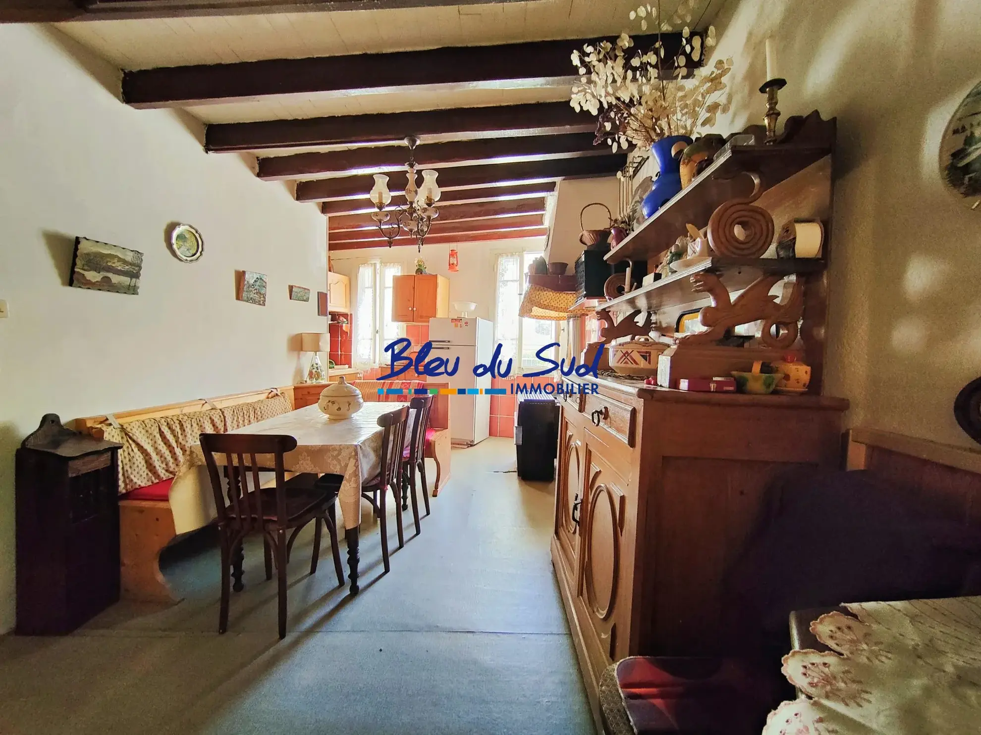 Maison de village à rénover avec cave et cour à Corneilla-de-Conflent 75 m² 