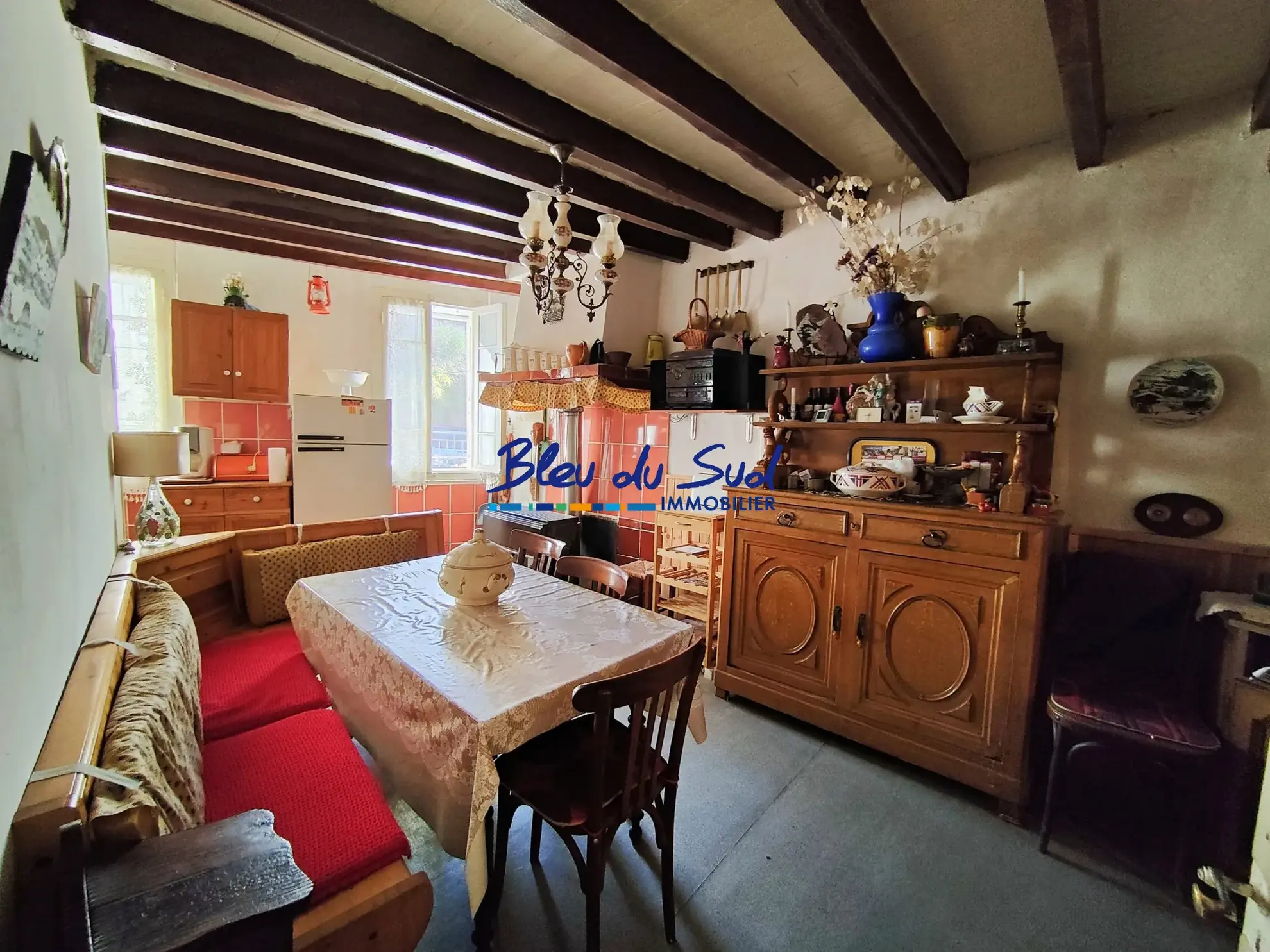 Maison de village à rénover avec cave et cour à Corneilla-de-Conflent 75 m² 