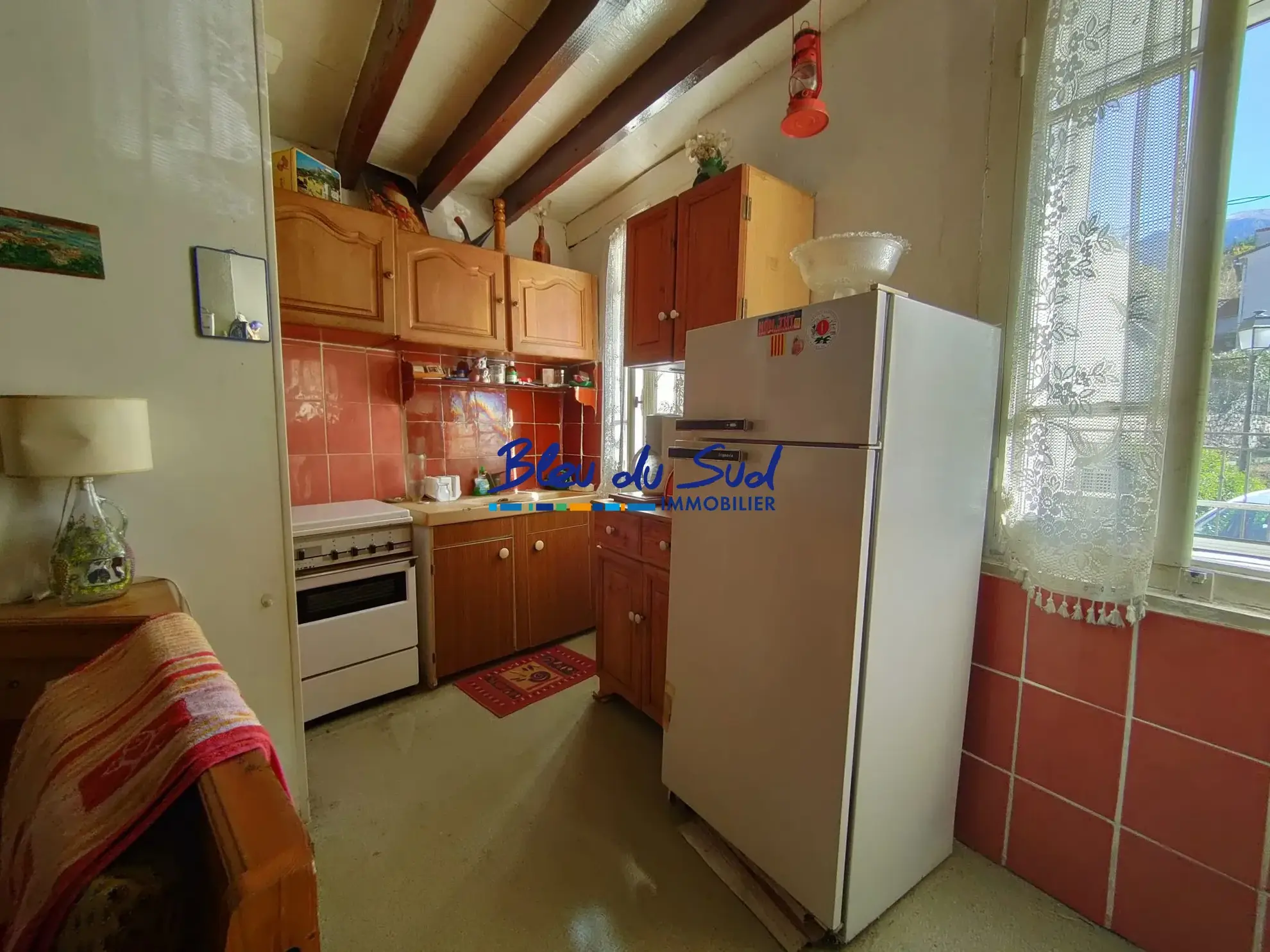 Maison de village à rénover avec cave et cour à Corneilla-de-Conflent 75 m² 